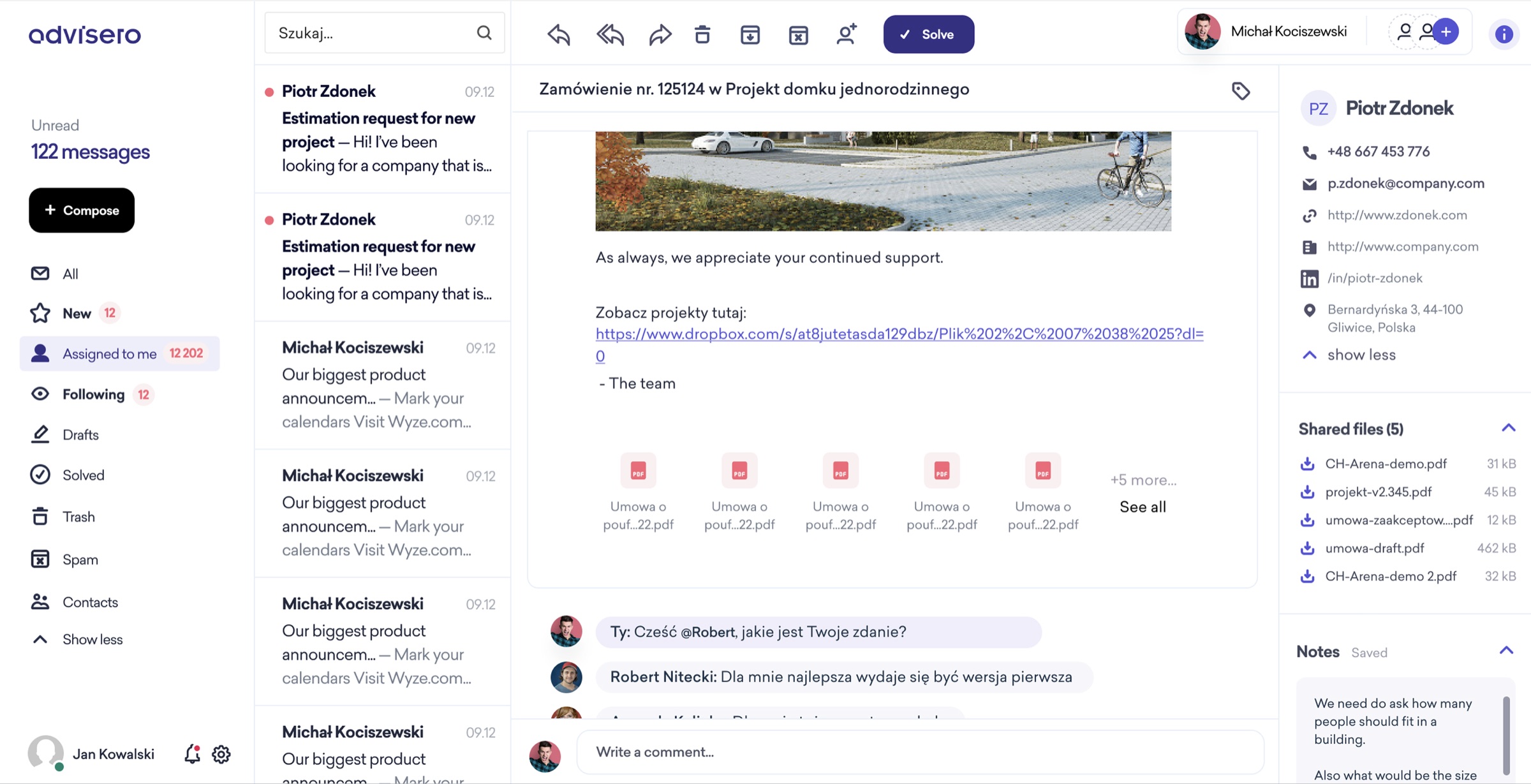 Flow: Add and remove followers on a conversation